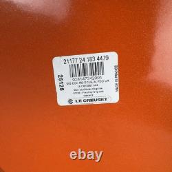 Le Creuset Signature Enameled Cast Iron Round Dutch Oven 4 1/2 qt. Flamme Dorée