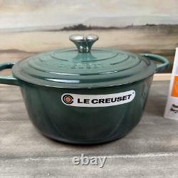 Le Creuset Signature Enameled Cast Iron Round Dutch Oven 5 1/2-Qt Artichaut Read