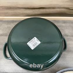 Le Creuset Signature Enameled Cast Iron Round Dutch Oven 5 1/2-Qt Artichaut Read