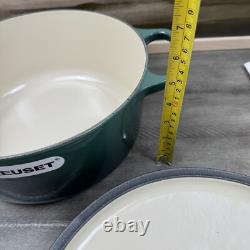 Le Creuset Signature Enameled Cast Iron Round Dutch Oven 5 1/2-Qt Artichaut Read
