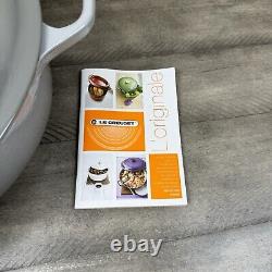 Le Creuset Signature Enameled Cast Iron Round Wide Dutch Oven 6 3/4-Qt Flaw Read