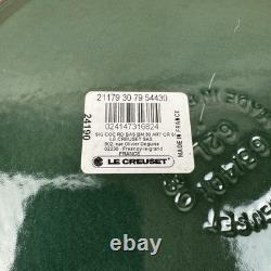 Le Creuset Signature Enameled Cast Iron Wide Dutch Oven 6 3/4 Qt Artichaut Read