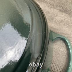 Le Creuset Signature Enameled Cast Iron Wide Dutch Oven 6 3/4 Qt Artichaut Read