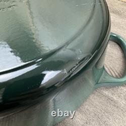 Le Creuset Signature Enameled Cast Iron Wide Dutch Oven 6 3/4 Qt Artichaut Read