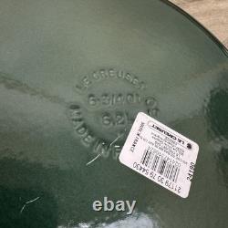 Le Creuset Signature Enameled Cast Iron Wide Dutch Oven 6 3/4 Qt Artichaut Read