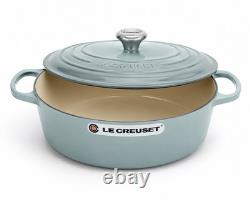 Le Creuset Signature Oval Dutch Oven Sea Salt, 31cm / 6.75 Qt
