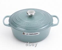 Le Creuset Signature Oval Dutch Oven Sea Salt, 31cm / 6.75 Qt