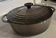 Le Creuset Traditional Round Dutch Oven 2.75 Qt Oyster Grey With Lid Guc