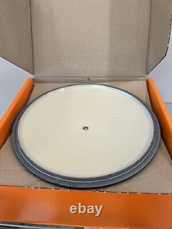 Le Creuset Wide Round Dutch Oven, 6-3/4 Qt Gorgeous Lapis NEW NEVER USED