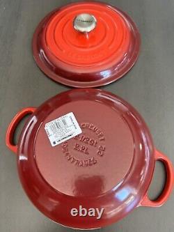 Le creuset dutch oven 2.2qt Cast Iron Signature French Oven