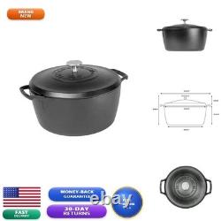 Lodge Blacklock 5.5 Quart Lightweight Cast Iron Dutch Oven with Lid