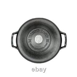 Lodge Blacklock 5.5 Quart Lightweight Cast Iron Dutch Oven with Lid