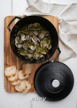 Lodge Blacklock 5.5 Quart Lightweight Cast Iron Dutch Oven with Lid