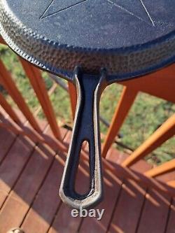 Lodge Hammered Cast Iron 4 In 1 Skillet Dutch Oven Lid Nice Cooking Surface