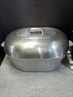 MAGNAWARE Quality Cast Aluminum Oval Dutch Oven 12.6 QT 18 Like MAGNALITE