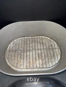 MAGNAWARE Quality Cast Aluminum Oval Dutch Oven 12.6 QT 18 Like MAGNALITE