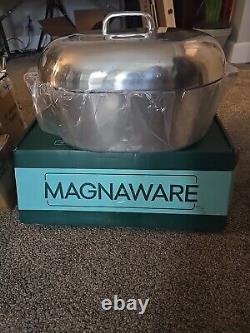 MAGNAWARE Quality Cast Aluminum Oval Dutch Oven 15 10 Quart