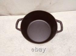 MILO CAST IRON Covered Dutch Oven, 3.5-Quart with Lid NEW In Box