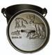 Maca 13? Deep Cast Iron Camp Dutch Oven 12 Qt. Nfb