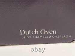 Made. In CookWare Dutch Oven 5 Qt Blue Enameled Cast Iron