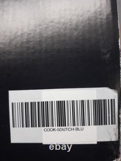 Made-In Dutch Oven 5.5 QT Enameled Cast Iron Blue New Other