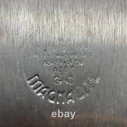 Magnalite 4267 13 Qt Wagner Ware Sidney O Roaster Dutch Oven Lid & Trivet