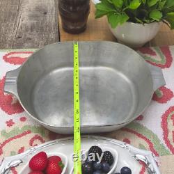 Magnalite 4267 13 Qt Wagner Ware Sidney O Roaster Dutch Oven Lid & Trivet