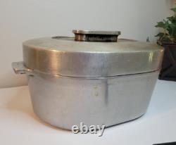 Magnalite 8 Qt Roaster Wagner Ware Country Collection Aluminum Dutch Oven With Lid