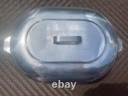Magnalite Classic 18 17Qt Oval Roaster Dutch Oven Aluminum Lid Ex