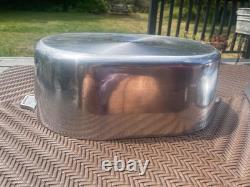 Magnalite Classic 18 17Qt Oval Roaster Dutch Oven Aluminum Lid Ex