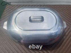 Magnalite Classic 18 17Qt Oval Roaster Dutch Oven Aluminum Lid Ex