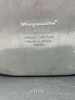 Magnalite Classic Aluminum Dutch Oven Roaster 18 withLid 17 Qt Small Tribet
