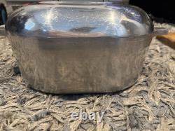 Magnalite GHC 4 1/2 qt Aluminum Roaster Dutch Oven 12.5 x 8 4.5 Liters USA VTG