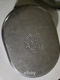 Magnalite GHC 4.5 Quart Cast Aluminum Oval Roaster, USA Made VTG