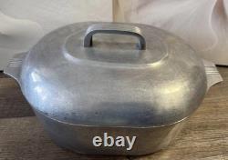 Magnalite GHC 8 Qt 7.5 L Roaster Dutch Oven Pan Lid Made In USA