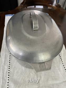 Magnalite GHC USA Roaster withLid Aluminum Dutch Oven 16 4265 5365 8 Qt trivet
