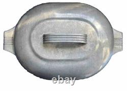 Magnalite Oval Dutch Oven Roaster Pan W Lid Vintage 4.5 Qts 12.5x8x4 Roasterette
