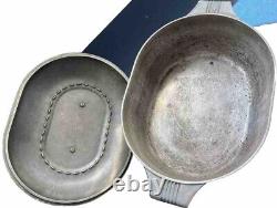 Magnalite Oval Dutch Oven Roaster Pan W Lid Vintage 4.5 Qts 12.5x8x4 Roasterette