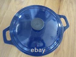 Martha Stewart Blue Dutch Oven With Lid