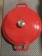 Misen 5.5 Qt Enameled Cast Iron Braiser Red New In Box Dutch Oven Style