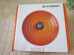 NEW Le Creuset Flame Orange 2.5 quart Cast Iron Dutch Oven NIB