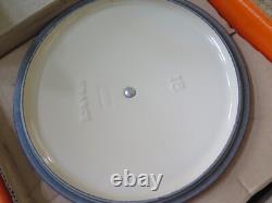 NEW Le Creuset Flame Orange 2.5 quart Cast Iron Dutch Oven NIB