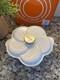 New Le Creuset Traditional Floral Flower Petal Cocotte 2.25 Qt Dutch Oven White