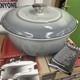 New Merten & Storck 1873 Enamel Iron Dutch Oven + Lid 5.3qt Cloud Grey