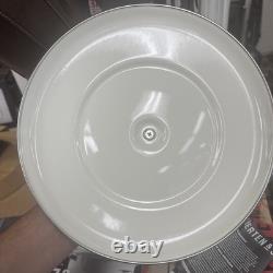 NEW Merten & Storck 1873 Enamel Iron Dutch Oven + Lid 5.3Qt Cloud Grey