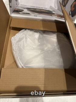 NIB All-Clad Cast Iron Enameled Brasier Dutch Oven with SS Lid & Wood Trivet 4Qt