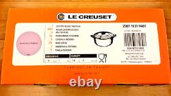 NIB Le Creuset Cast Iron Round Dutch Oven Cocotte 2 qt Blue Bell Purple