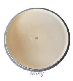 NOS LeCreuset 24 Dutch Oven Caribbean Blue 4.2 L 4.5 qt Round Enameled Cast Iron