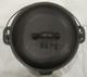 Number 8 Martin Cast Iron Dutch Oven With Lid & Hamburger Logo Florence Alabama
