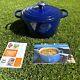 New No Box Le Creuset Signature Deep Round Dutch Oven 5l 5 1/4 Qt 5.25qt Cobalt